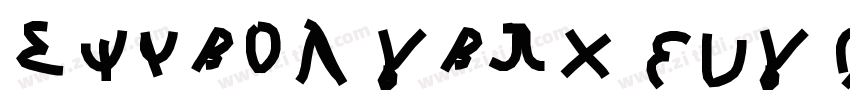 Symbol gbpc eug h字体转换